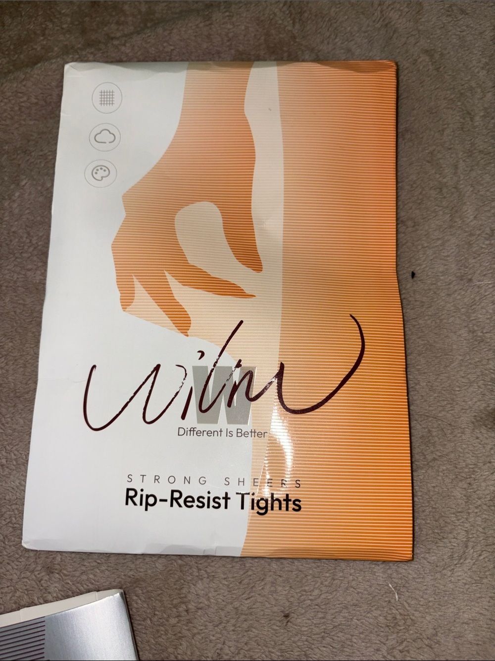 Rip-Resist Tights - Beige